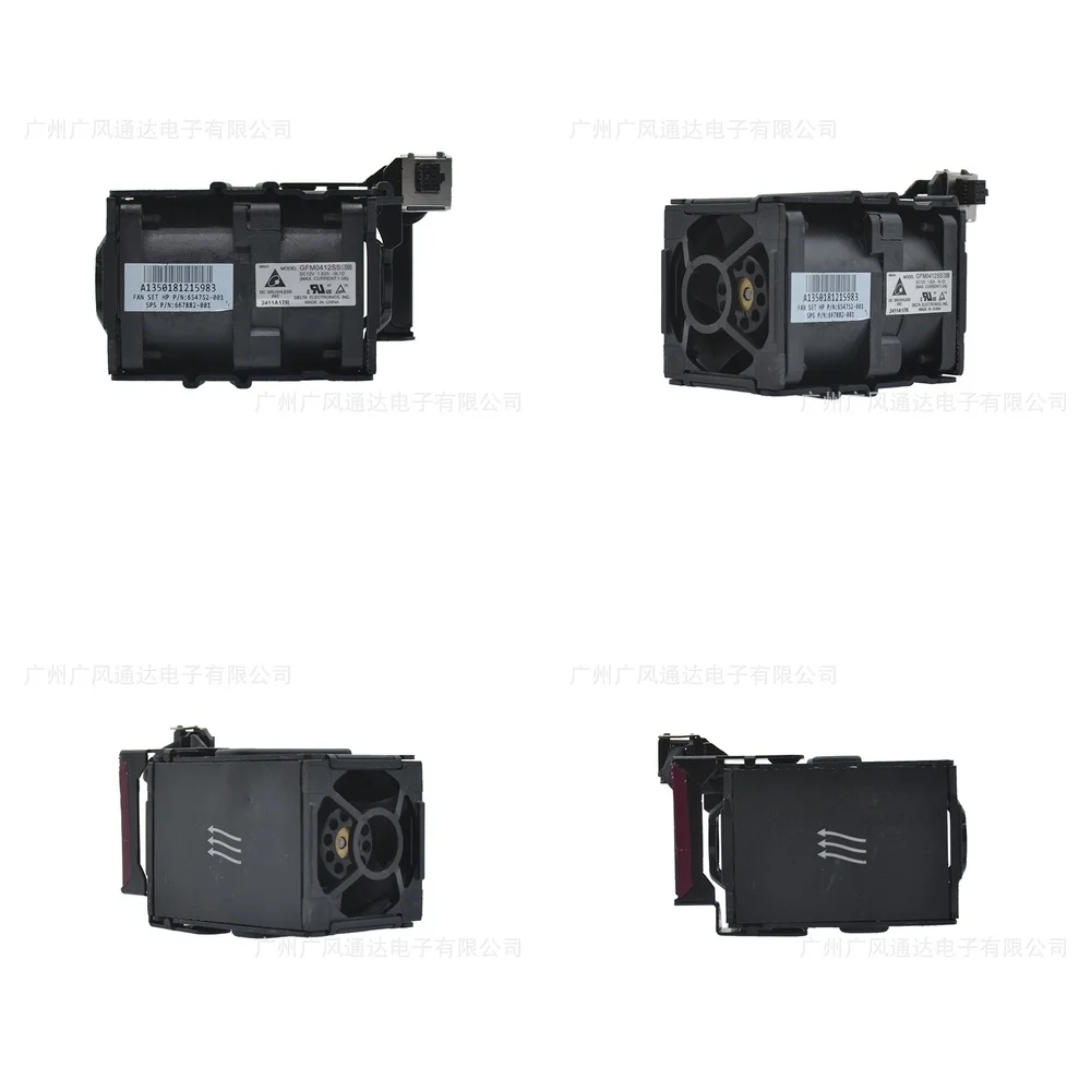 

Высокопроизводительный двухмоторный вентилятор охлаждения сервера для Delta GFM0412SS 4056 12V 1.82A, вентилятор для отвода тепла ЦП для стоек ЦОД