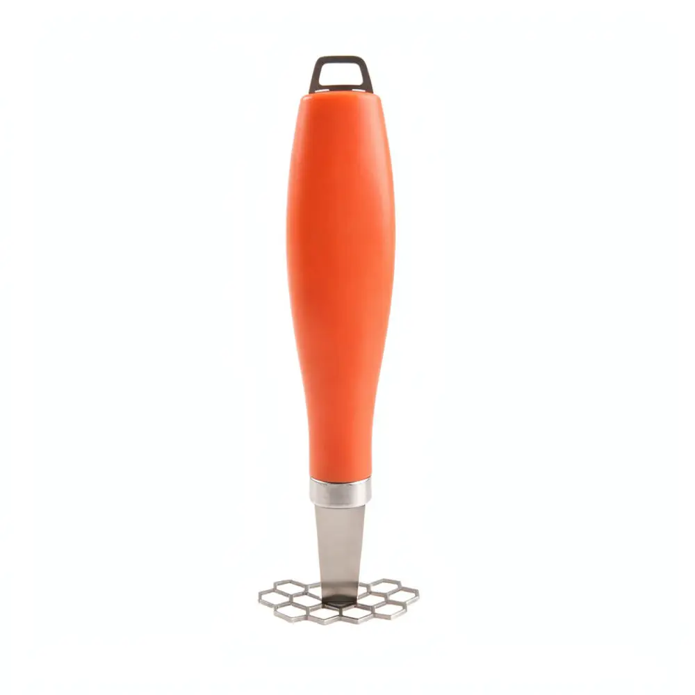 Kitchen Stainless Steel Potato Masher Vegetable Crusher Manual Fruit Presser Cooking Gadget For Efficient Food Prep