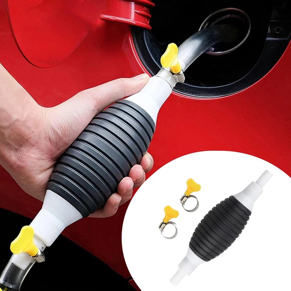 Bomba de combustible de alto flujo para coche, herramientas de transferencia de líquido, gasolina, diésel, accesorio Universal para tanque de peces y agua de motocicleta, 1 unidad