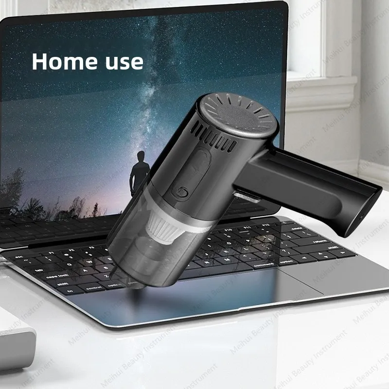 High Power Wireless Portable Handheld Wet Dry Dual-use Small Household Car Dual-use High-power Vacuum Cleaner