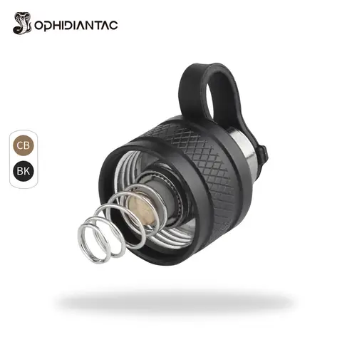 OPHIDIANTAC SF, 손전등 엔드 캡 핏 바디 FL - 03/04 토치 크기