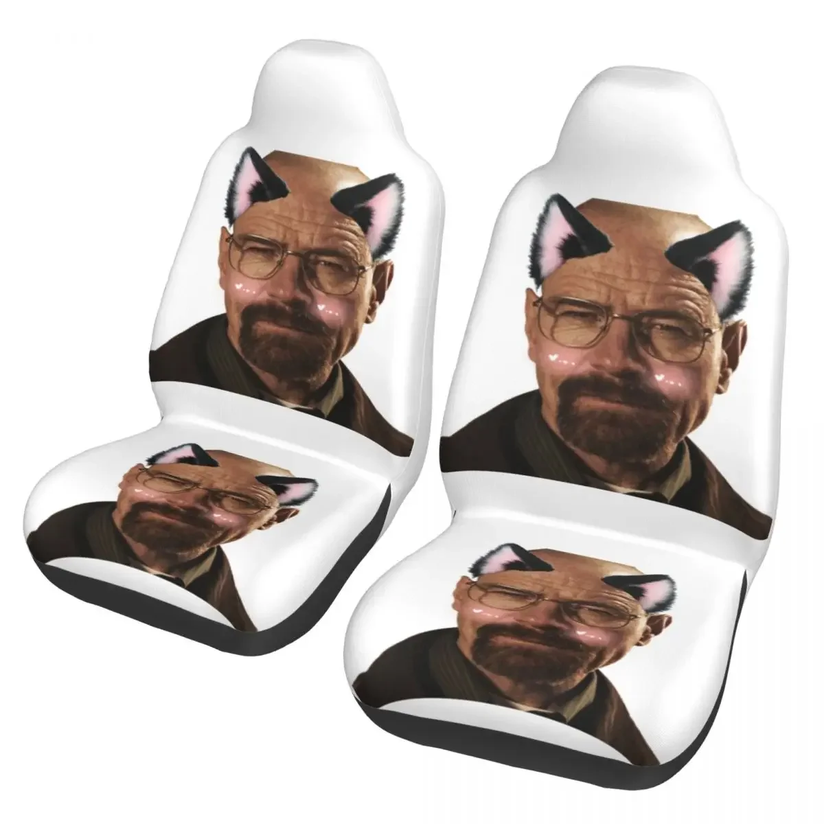 Walter White Breaking Bad Universal Car Seat Cover Four Seasons For SUV Auto Seat Cover Fabric Hunting