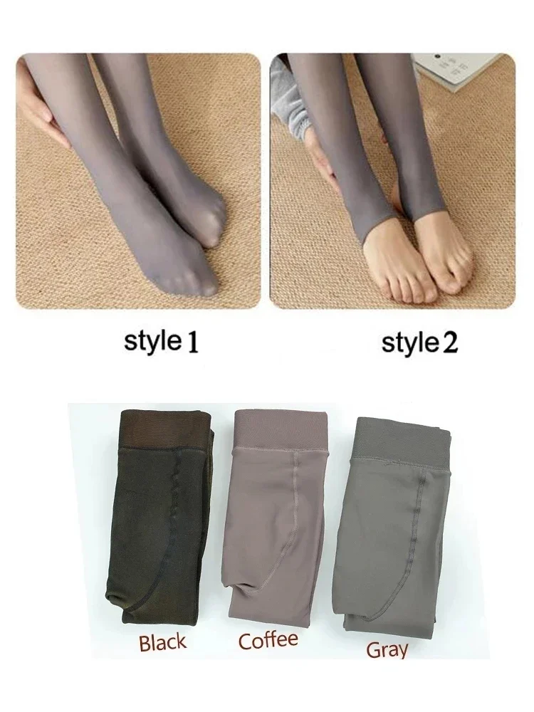 Winter Warm Leggings Women\'s Slim High Waist Leggings Winter Velvet Thick Pants Pantyhose Women Sexy Thermal Legging