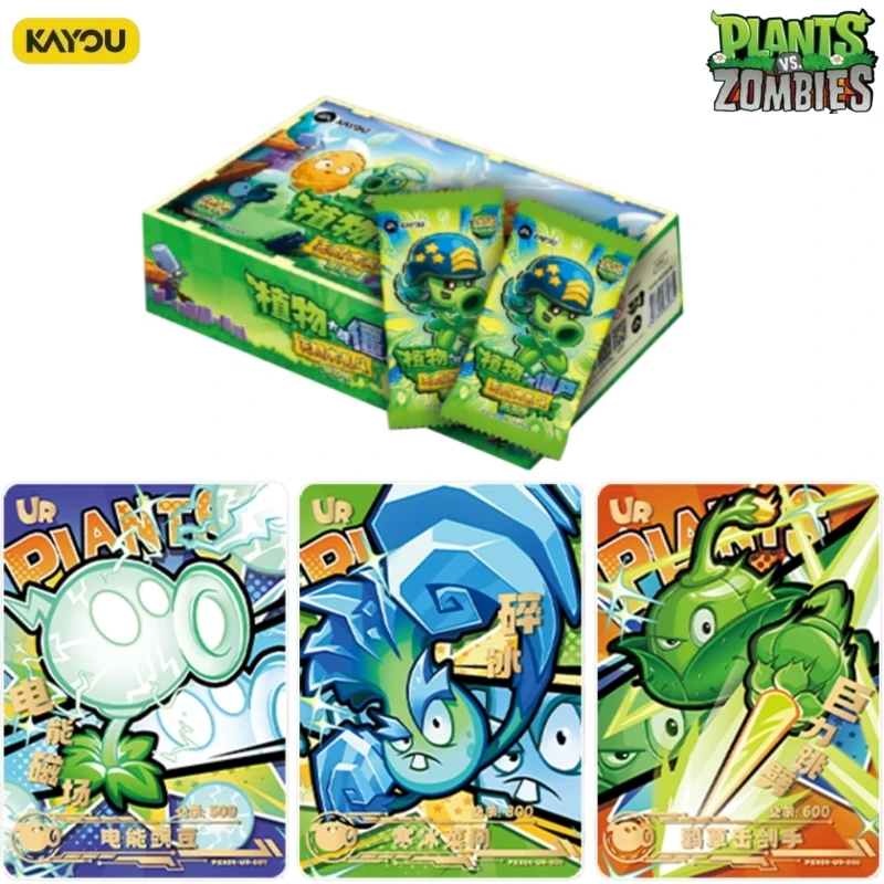 

KAYOU Plants Vs. Zombies Wonderful Natural Journey Endless Battle Series Card Game Periphery Collection Toy Cards Birthday Gift
