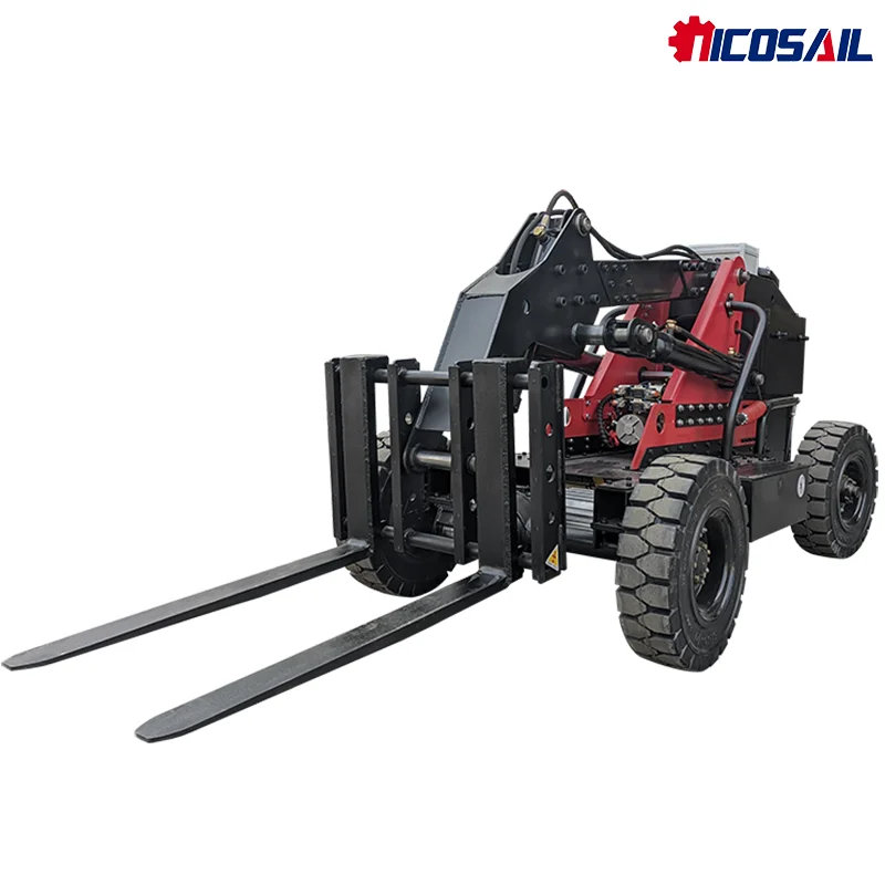 رافعة شوكية للخزان الهيدروليكي الكهربائي للوجستيات المستودعات نظام الرفع/التفريغ الأوتوماتيكي بالكامل على الطرق الوعرة