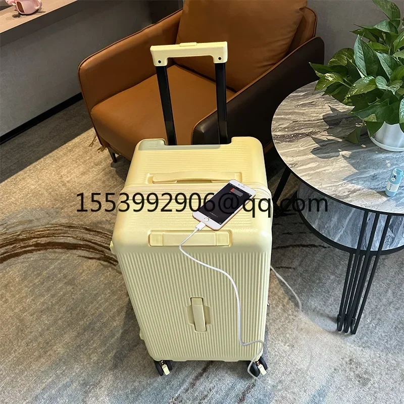 Heren En Dames Reizen Rits Trekstang Grote Capaciteit Case Wachtwoord Koffer