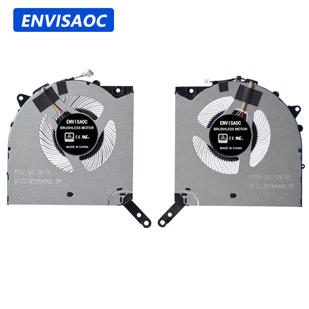 

12V For Lenovo Legion Pro 5 16ARH7H 16IAH7 15IAH7 15IAH7H Gen7 Y9000P R9000P 2022 Laptop CPU GPU Cooling Fan Heatsink Fan Cooler