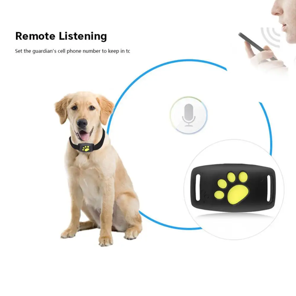 Dogs Cats GPS Tracking Pet GPS Tracker Collar Anti-Lost Device Real Time Tracking Locator Pet Collars For Universal Dogs