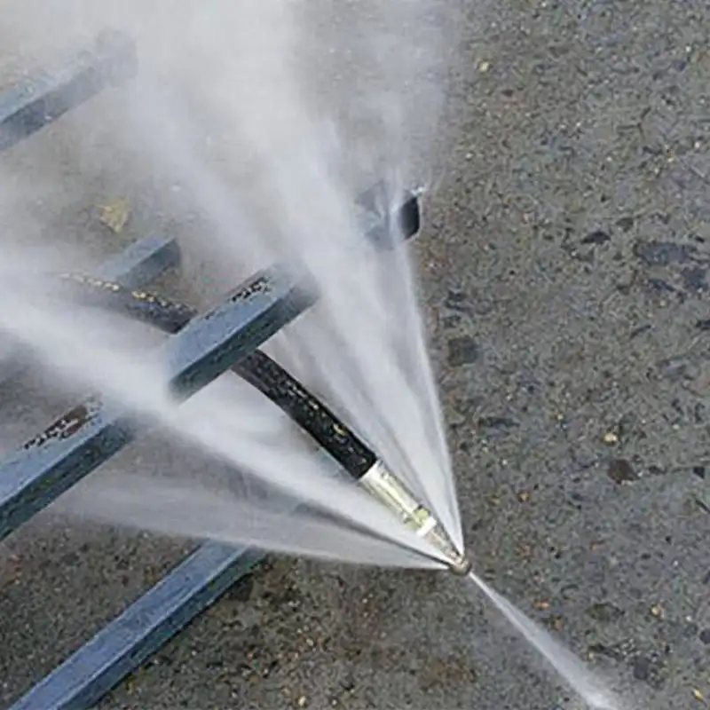 Hogedrukreiniger Riool Jet Nozzle met Roestvrij Staal 1/4 Inch Snelle Connector Duurzaam Ontwerp Riool Jet Nozzle