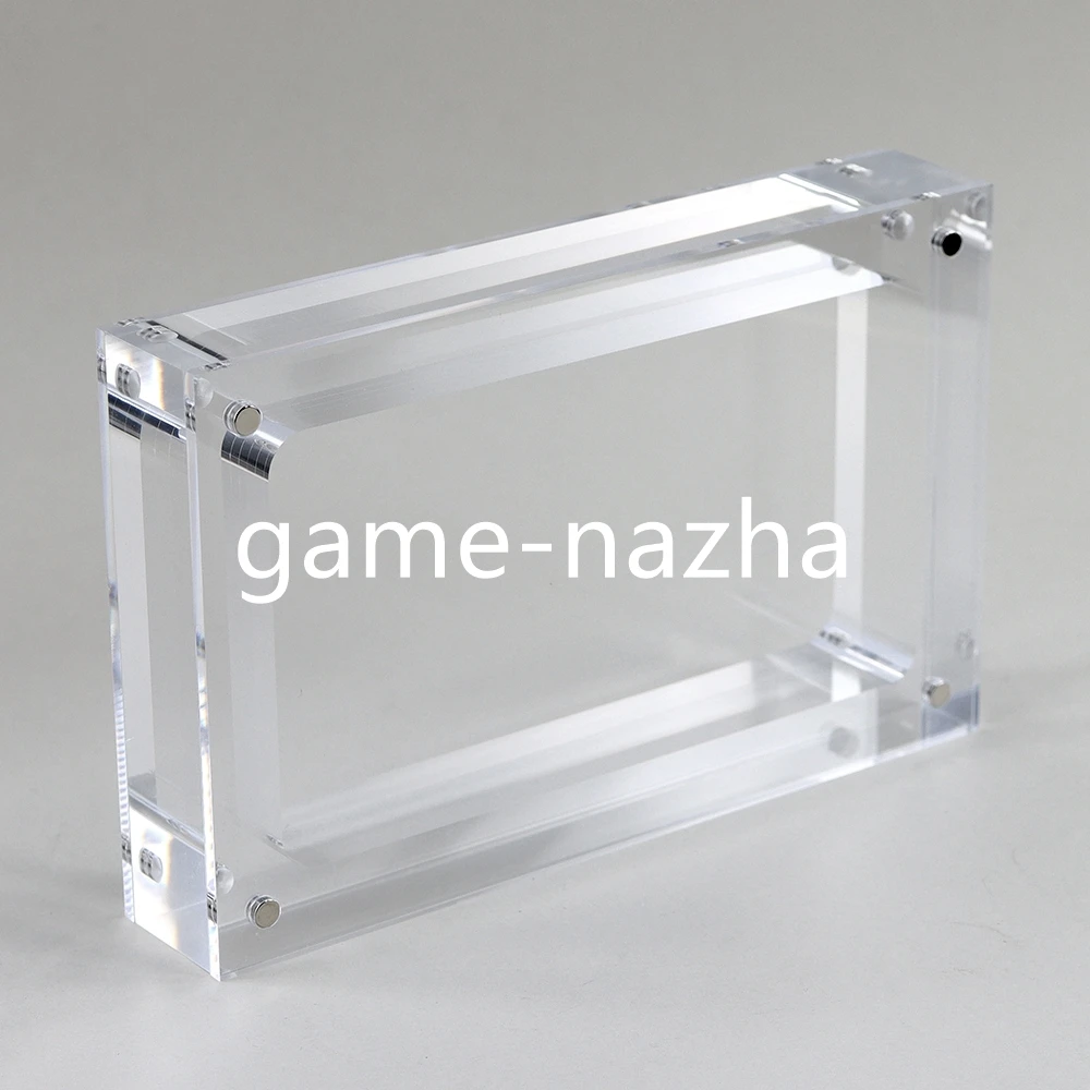 

1 шт., высокопрозрачная акриловая магнитная крышка, коробка для хранения консоли для акриловой коробки NDSL