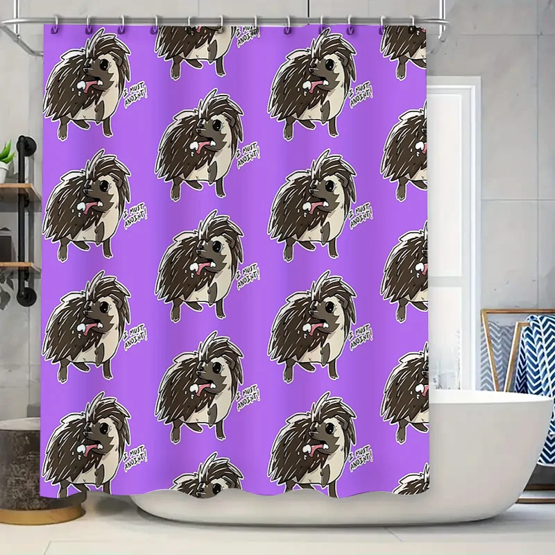 

Decorative Shower Curtain Forest Animals Woodland Deer Fox Bear Bathroom Decor Nature Pattern Waterproof Fabric Shower Curtain S