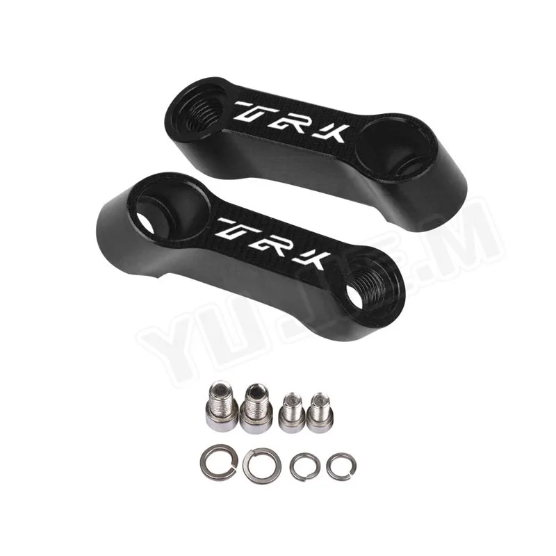 10mm 8mm Rearview Mirror Extend Motorcycle Accessories Mirrors Riser Extension Bracket For TRK502/X TRK 702/X 251 800