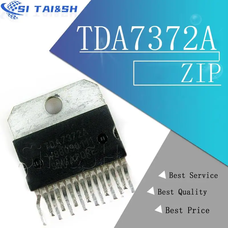 1pcs/lot TDA7372A TDA7372 7372 Amplifier IC 4-Channel (Quad) Class AB 15-Multiwatt .