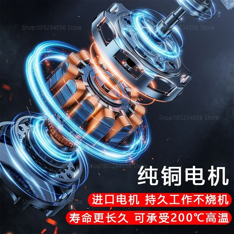 Small Electric Hoist 220V Portable Brushless Frequency Conversion Home Use Overhead Crane Lifting Winch