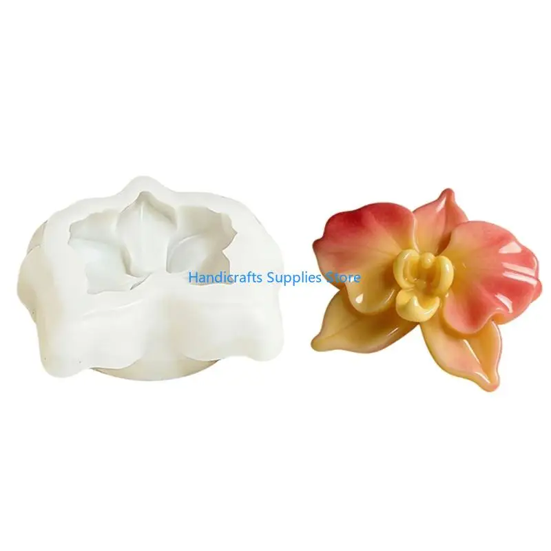 R1WA Elegant Flower Silicone Molds For Creating 3D Flower Cake Toppers And Dessert Decoration Heat Resistant Cake Baking Molds