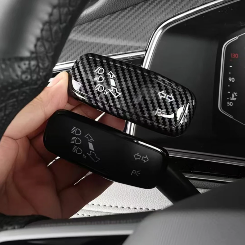 

Для VW Broa Sagitar Troc Golf 7 Jetta Tiguan L Passat Touareg Стайлинг автомобиля, рычаг переключателя стеклоочистителя, декоративная накладка