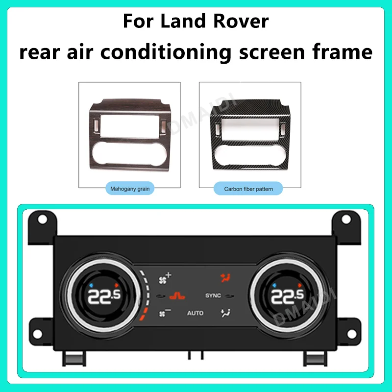 Rear Air Conditioning Screen Frame Vent Panel Frame Trim Styling Cover For Land Rover Range Rover Vogue Sport 2013-2017