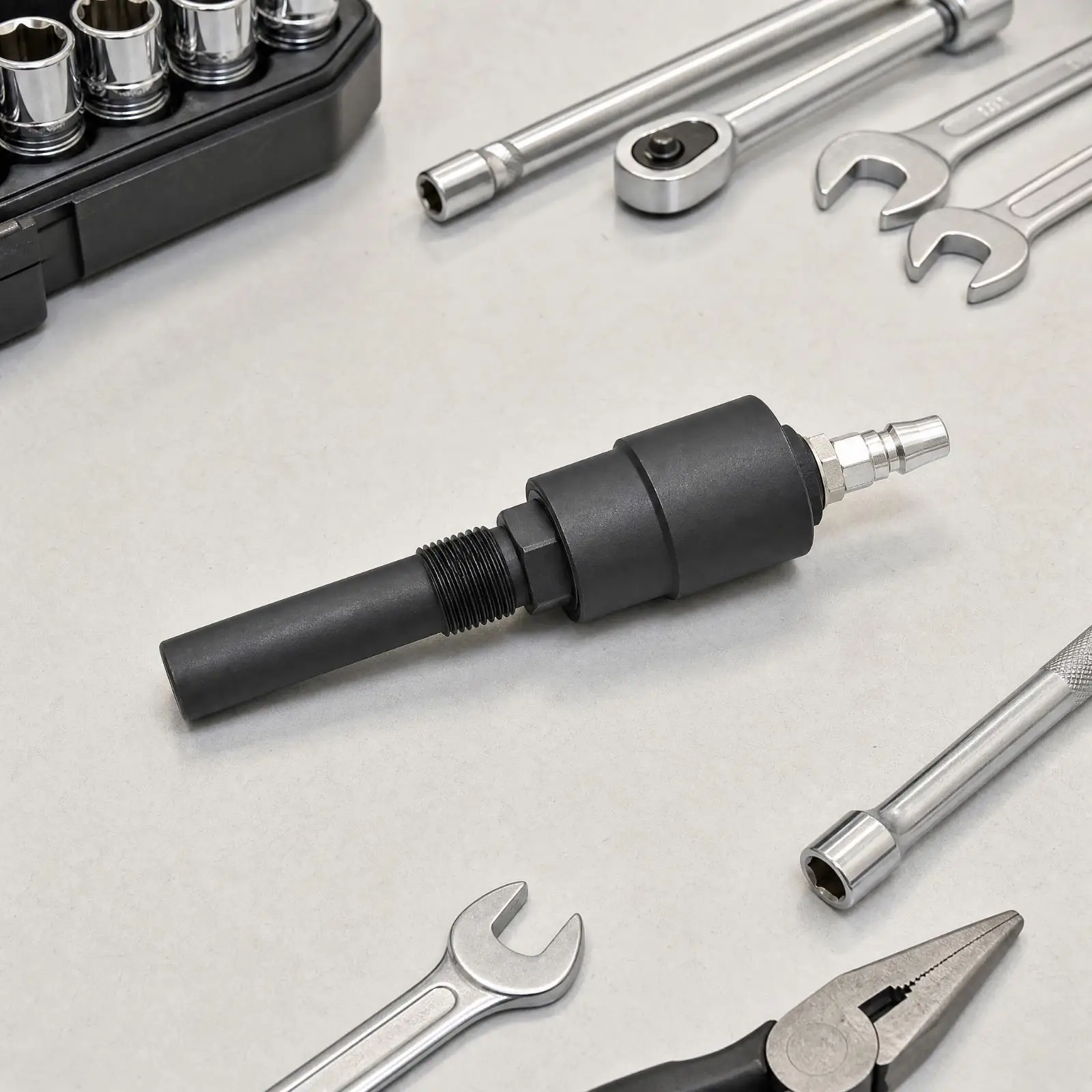 Engine Chain Tensioner Service Tool with Hexagonal Drive for Auto Workshop Metal Body Durable for Repeated Use