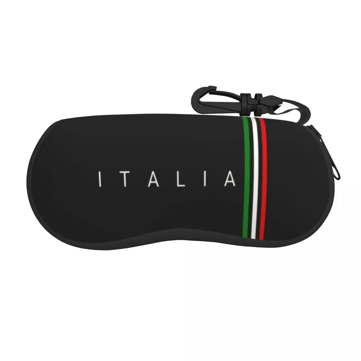 personalized Italy Flag Eyeglass Glasses Case Men Women Soft Italy Qatar Sunglasses Protective Box