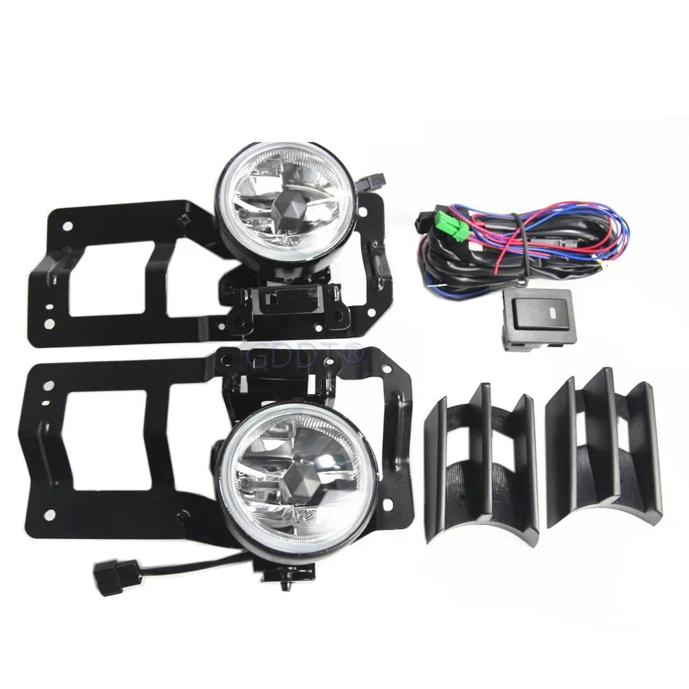 

Fog Lamp Kit for Pajero Sport K80 K90 2000-2006 Fog Light Set for Montero Sport Front Lamp Holder Free Bulb for Nativa Mr496369