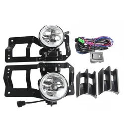 Fog Lamp Kit for Pajero Sport K80 K90 2000-2006 Fog Light Set for Montero Sport Front Lamp Holder Free Bulb for Nativa Mr496369