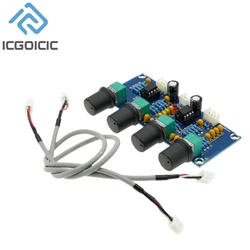 Tone Board Preamp Pre-amp With Treble Bass Volume Adjustment Pre-amplifier Tone Controller For Amplifier Board XH-A901 NE5532