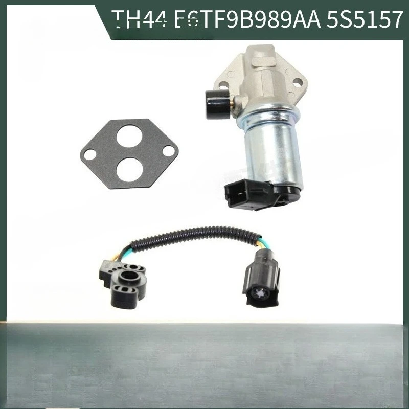 

TH44 AC59 Idle Control Valve Throttle Position Sensor Kit for Ford F6TZ9F715HA