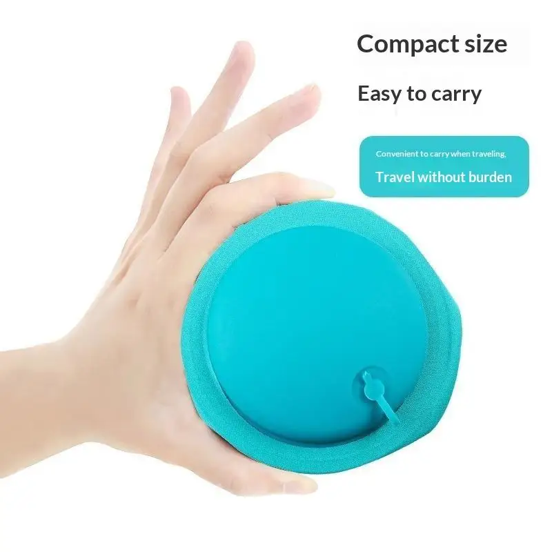 U-Shaped Inflatable Travel Pillow Portable Air Neck Support Cushion Comfortable Sleeping Press to inflate pillow neck pillow