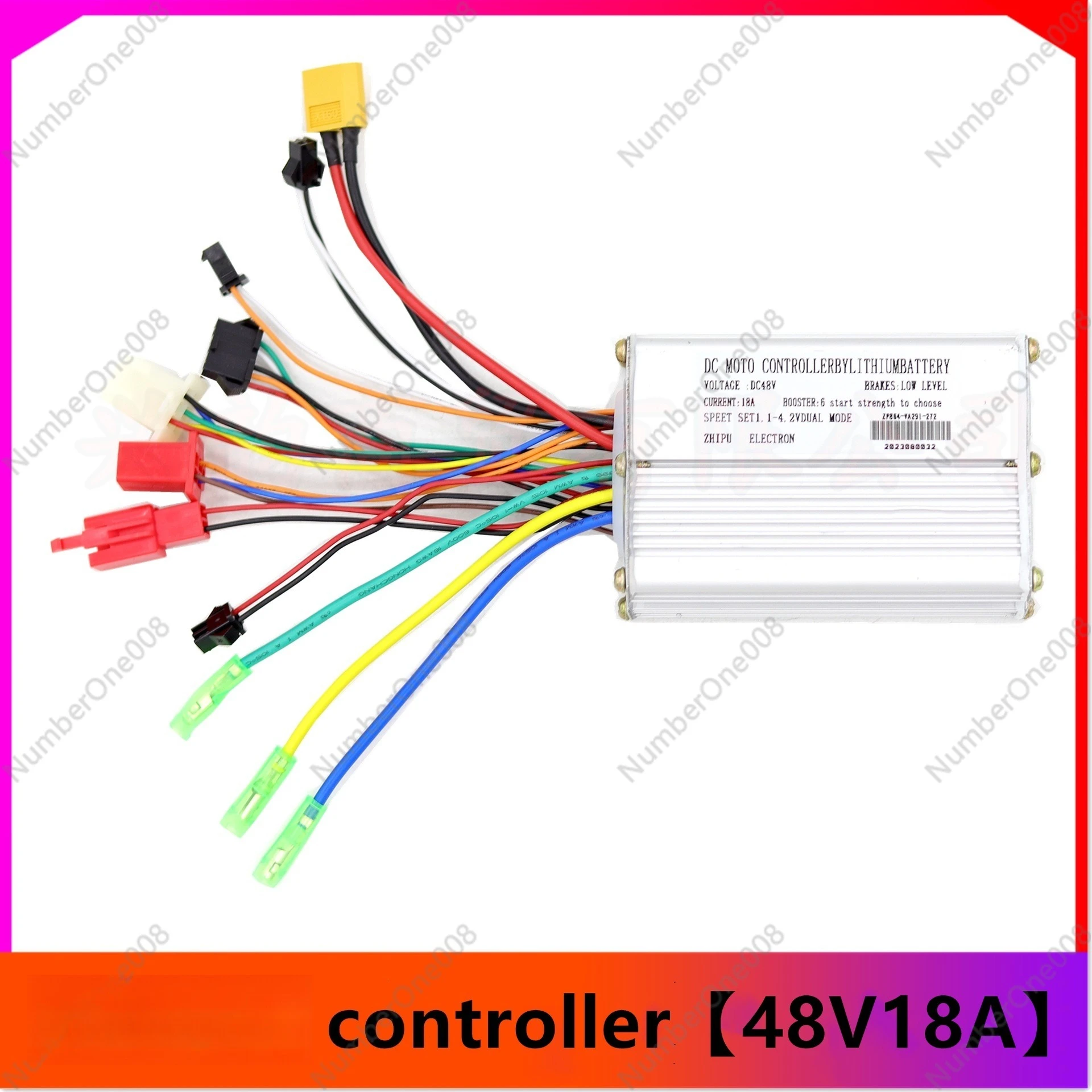 Brushless Motor Controller 36V/48V Power Regulator for Electric Scooters