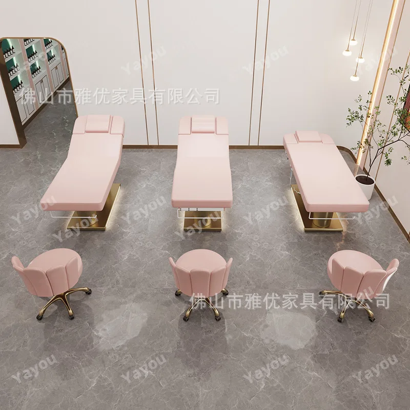 Beauty BedCross-Border Electric , Salon Micro-Surgery Medical Beauty Injection , Heated Massage Bed, Facial And Body C