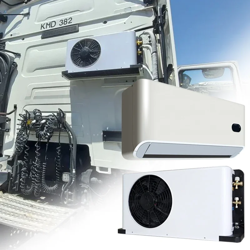 Universal 12V/24V Air Condition Systems For Trucks Vans Tractors Buses RVs And Cars AC Roof Air Conditioner