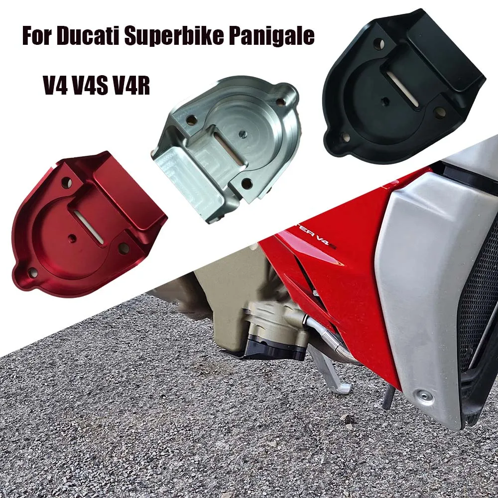 

SUPERBIKE Panigale V4 / S /R 2019-2021 Motorcycle Accessories Oil Pan Protector Guard For Ducati Streetfighter V4 /S 2020 - 2021