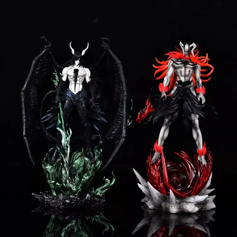 

Bleach Ichigo Kurosaki Vasto Lorde Ulquiorra Cifer Anime Figure 30cm Pvc Abs Statue Desktop Decor Collectible For Anime Fans