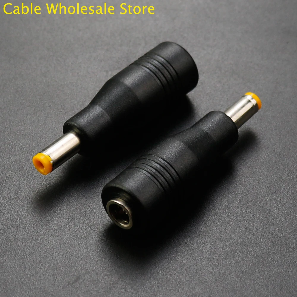 5.5x1.7/5.5x1.7mm Female Jack To 5.5x2.5 (Compatible With 5.5x2.1mm) Plug DC Power Plug Adapter Laptop Charging Plug Converter