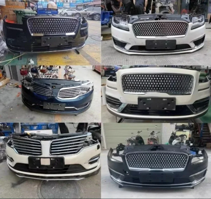 For Aviator MKZ MKZ MKC MKX Aviator Navigator Original Front Nose, Front Bumper, Headlights, Water tank Frame, Hood Wing