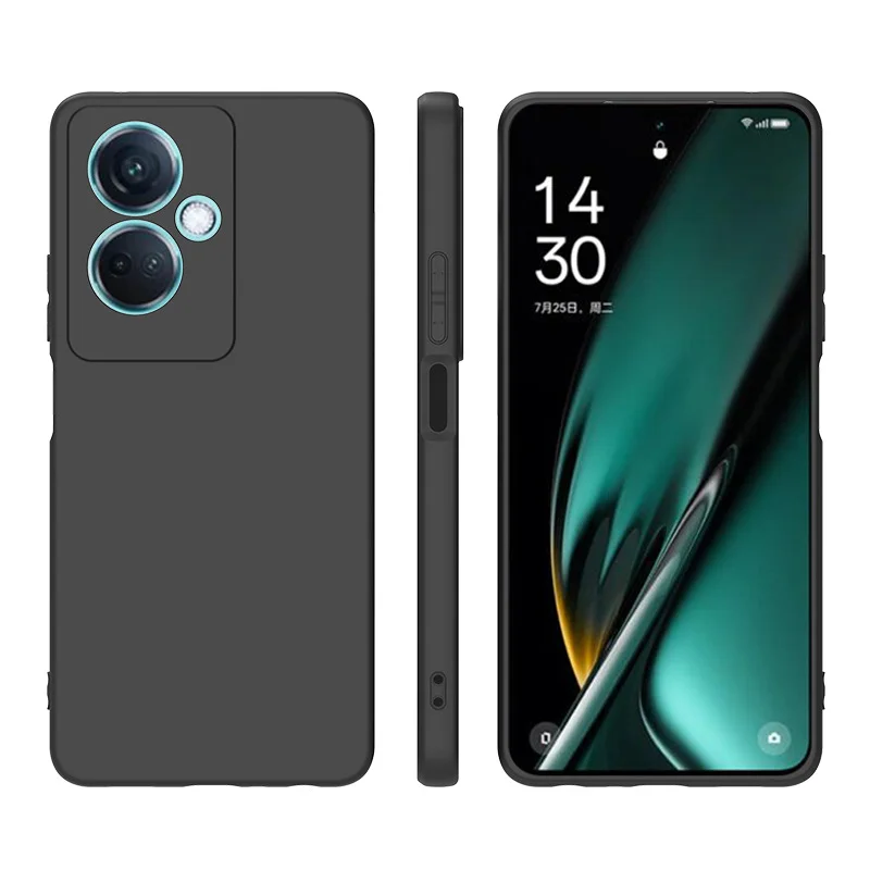 For OPPO A79 5G Case A 79 TPU Soft Black Slim Matte Silicone Case for OPPO A79 CPH2553 CPH2557 Back Cover OPPOA79 Phone Cases