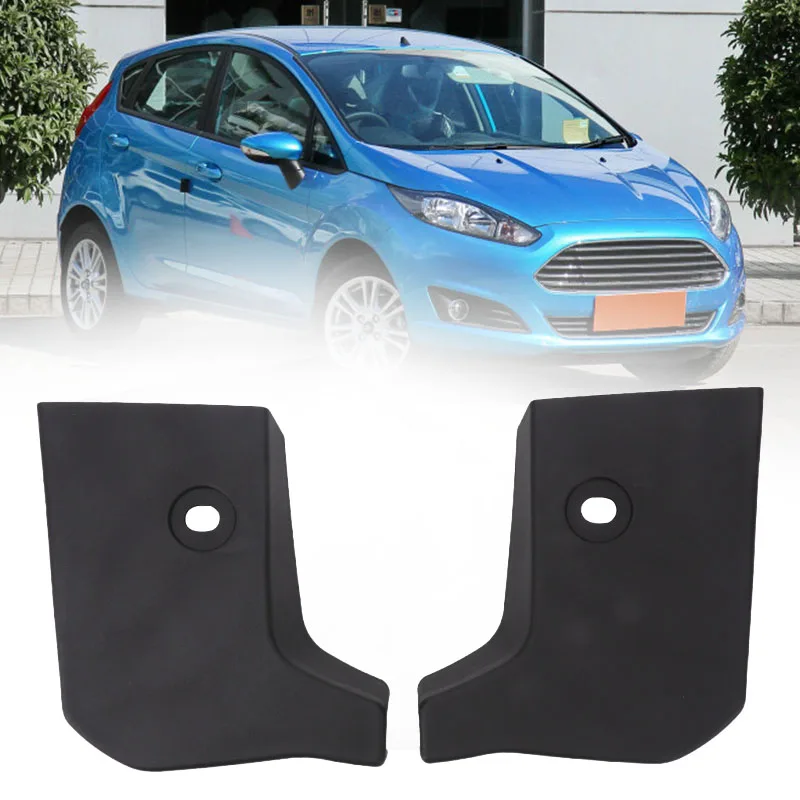 

1771888 1771885 левая и правая N/S O/S торцевая крышка юбки для Ford Fiesta MK7, черная торцевая крышка юбки автомобиля
