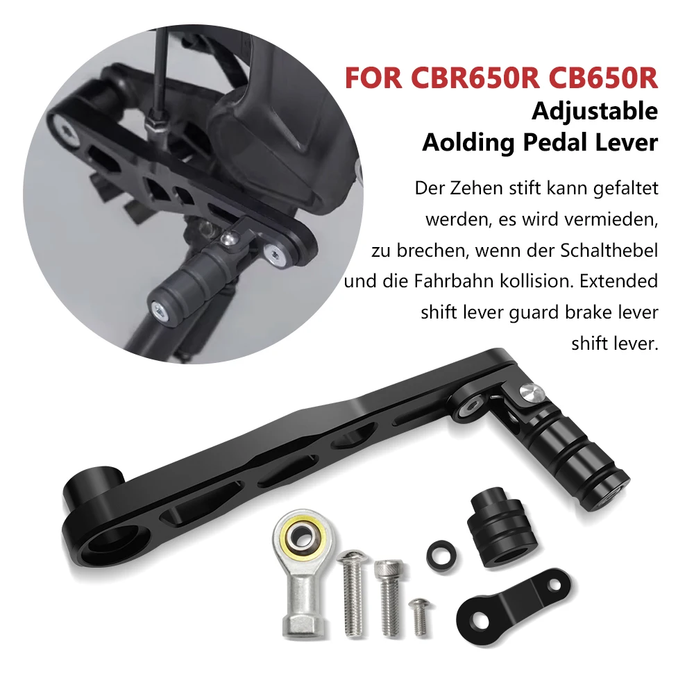 For Accessories Gear lever CBR650R CB650R 2018-2024 Adjustable Folding Gear Shifter Shift CBR 650R Pedal Lever Motorcycle