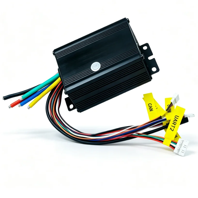 Flipsky 75100 Single Drive ESC 75V 100A Brushless Sensor Motor Speed Controller for Electric Skateboard Compatible with VESC