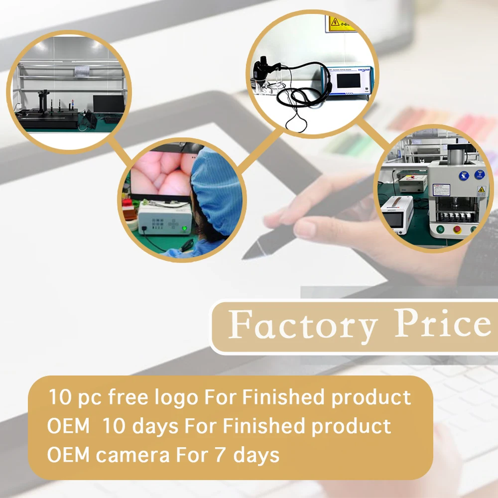 Medical Arm Robot USB Medical OVM6946 720x720P IPX8 Waterproof 30 FPS for Single Use Endoscope
