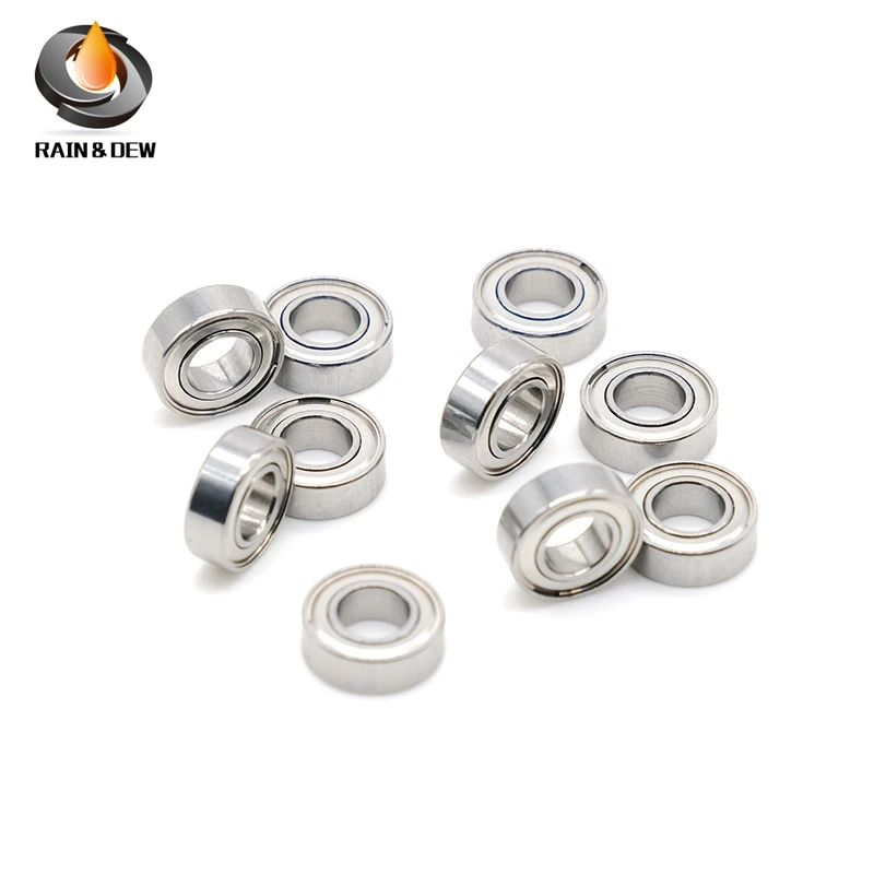 10Pcs SR156ZZ  Stainless Steel Ball Bearing  4.762x7.938x3.175 ABEC-7 Ball Bearing