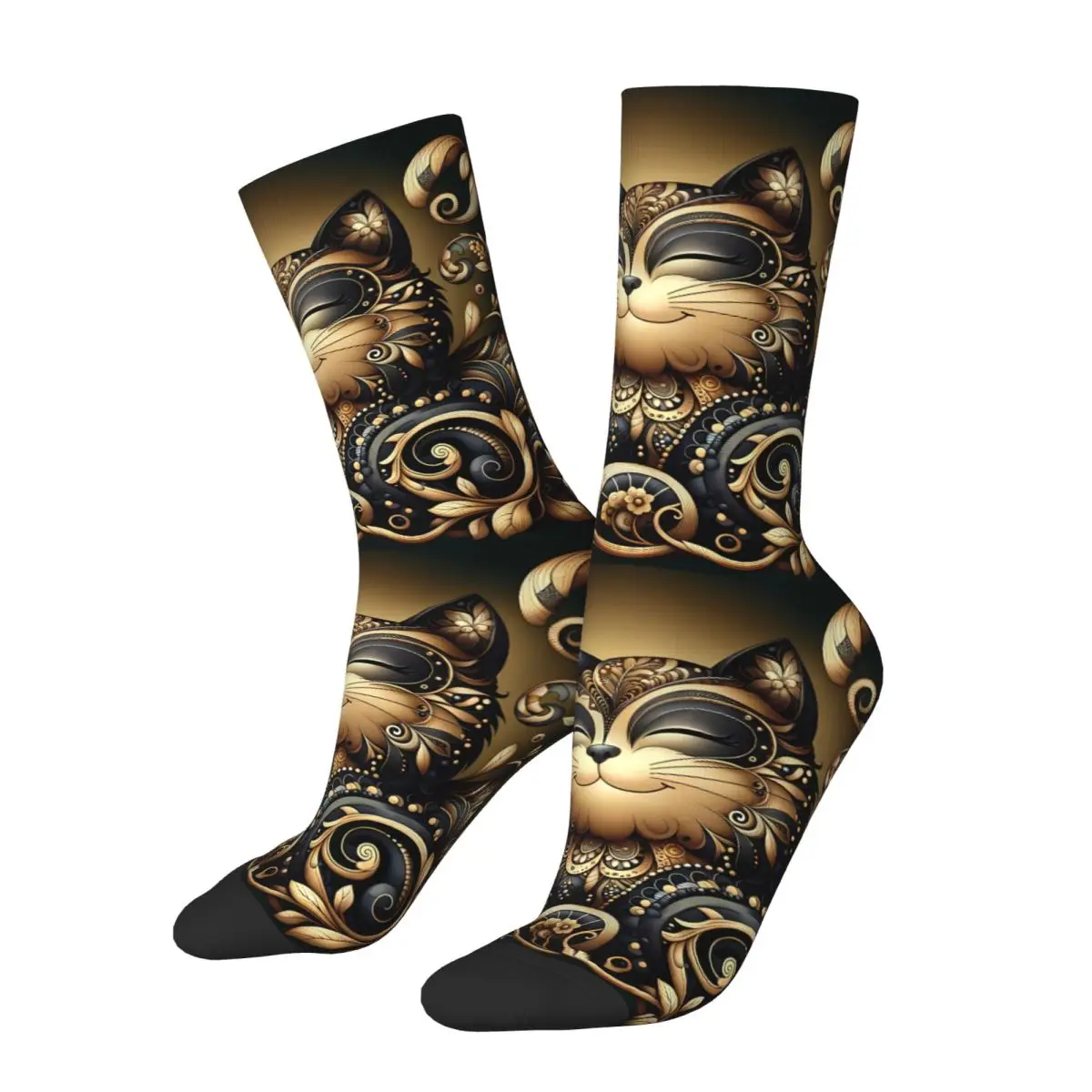 

Beautiful Animals Socks Printed Men's Stockings Polyester