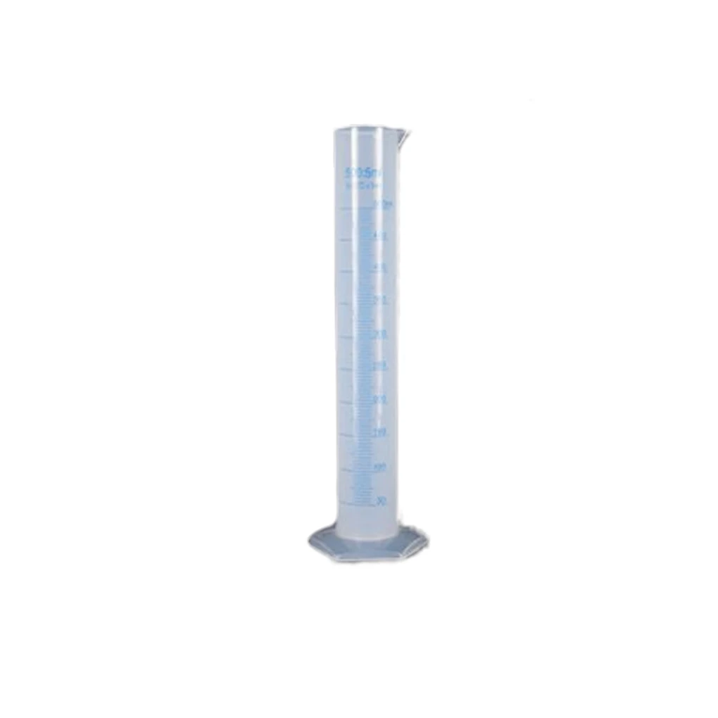 4PCS Plastic Measuring Cups Sufficient Laboratory Gauge Tools Washable Liquid Tube Transparent Graduated Cylinder