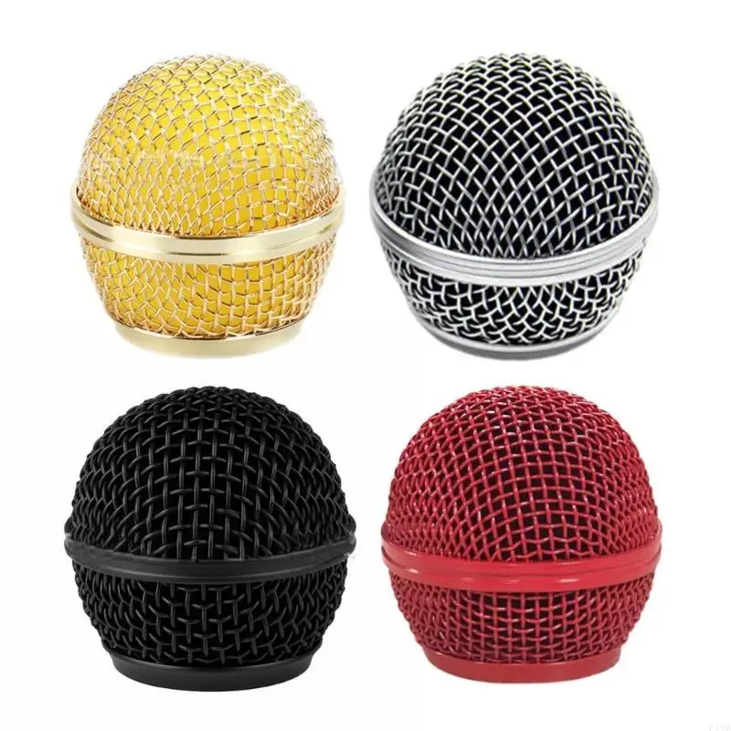 F19B Replacement Microphones Grille Replacing Professional Wireless Party Mic Head Part Accessories