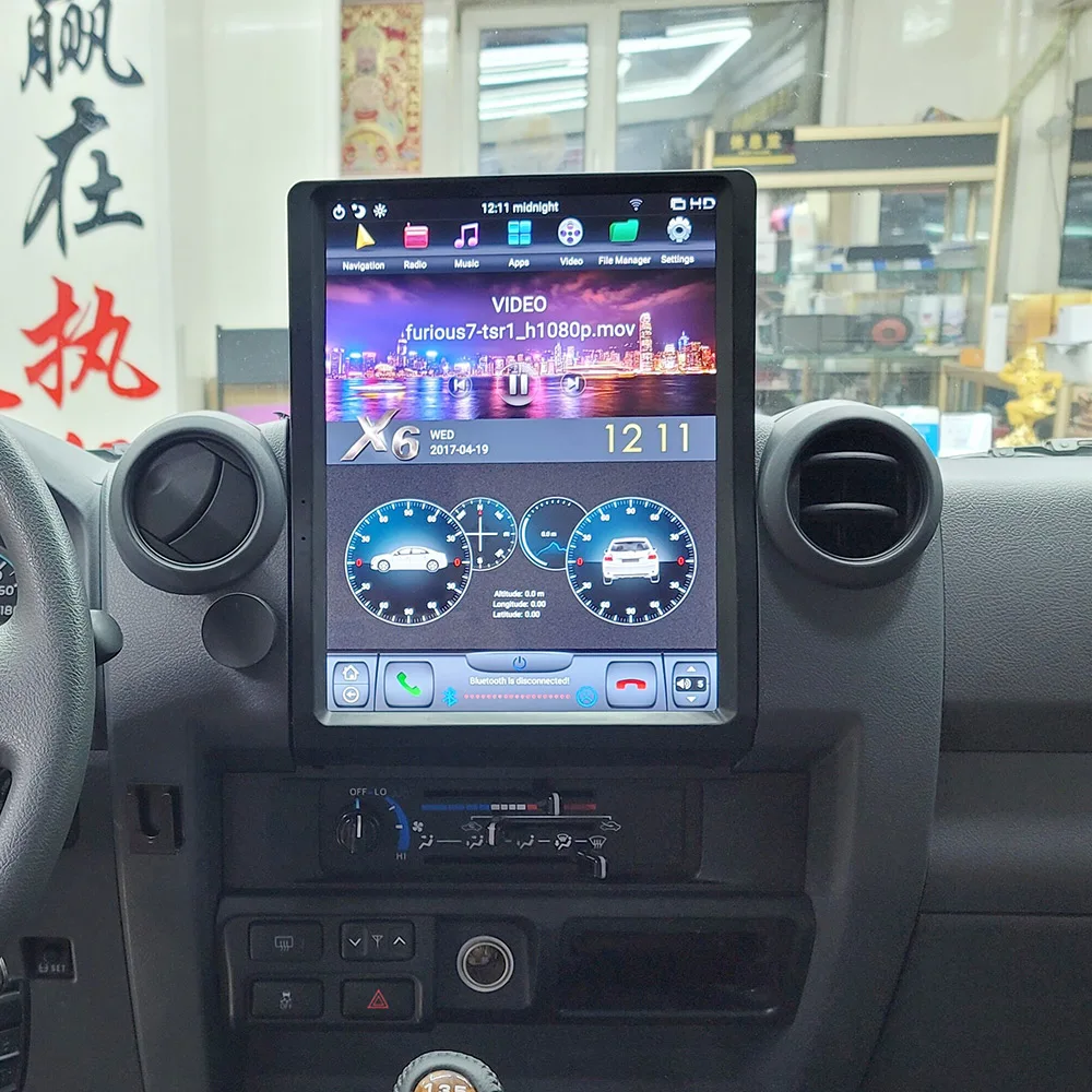 8G 256GB 2 Din Android 11.0 For Toyota Land Cruiser LC76 LC70 LC75 2005-2020 Car Radio Multimedia Player GPS Navi Auto Head Unit