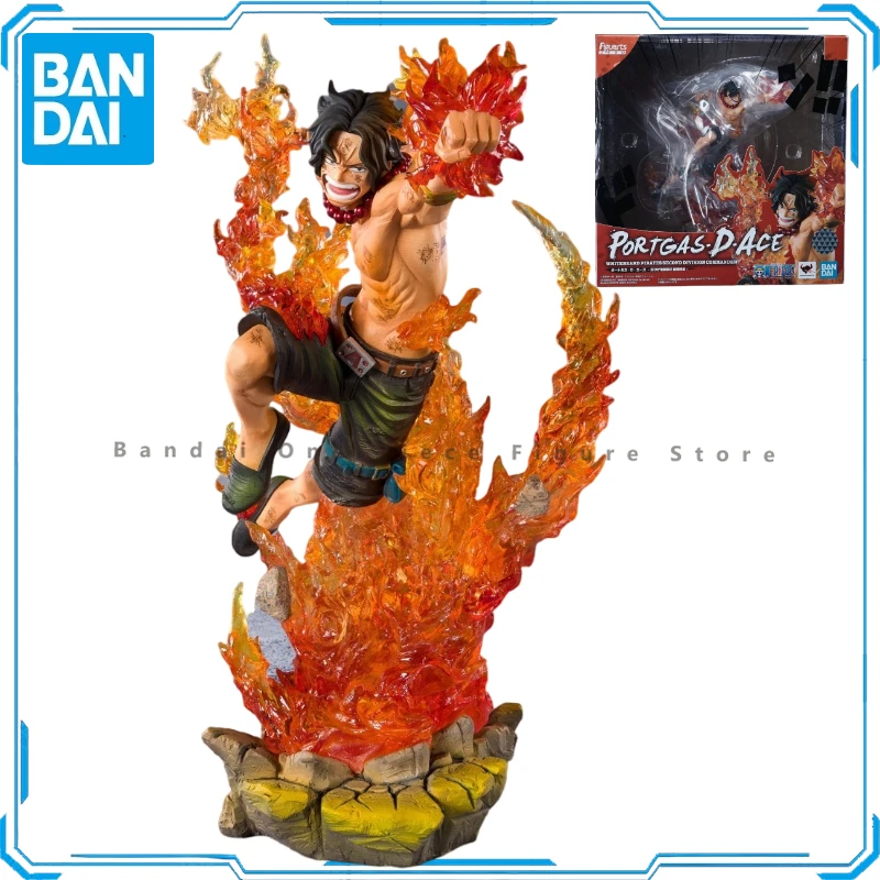 

In Stock Original Bandai Figuarts ZERO EXTRA BATTLE Series Ace Action Figures Animation Toys Gifts Model Collector Anime Hobby