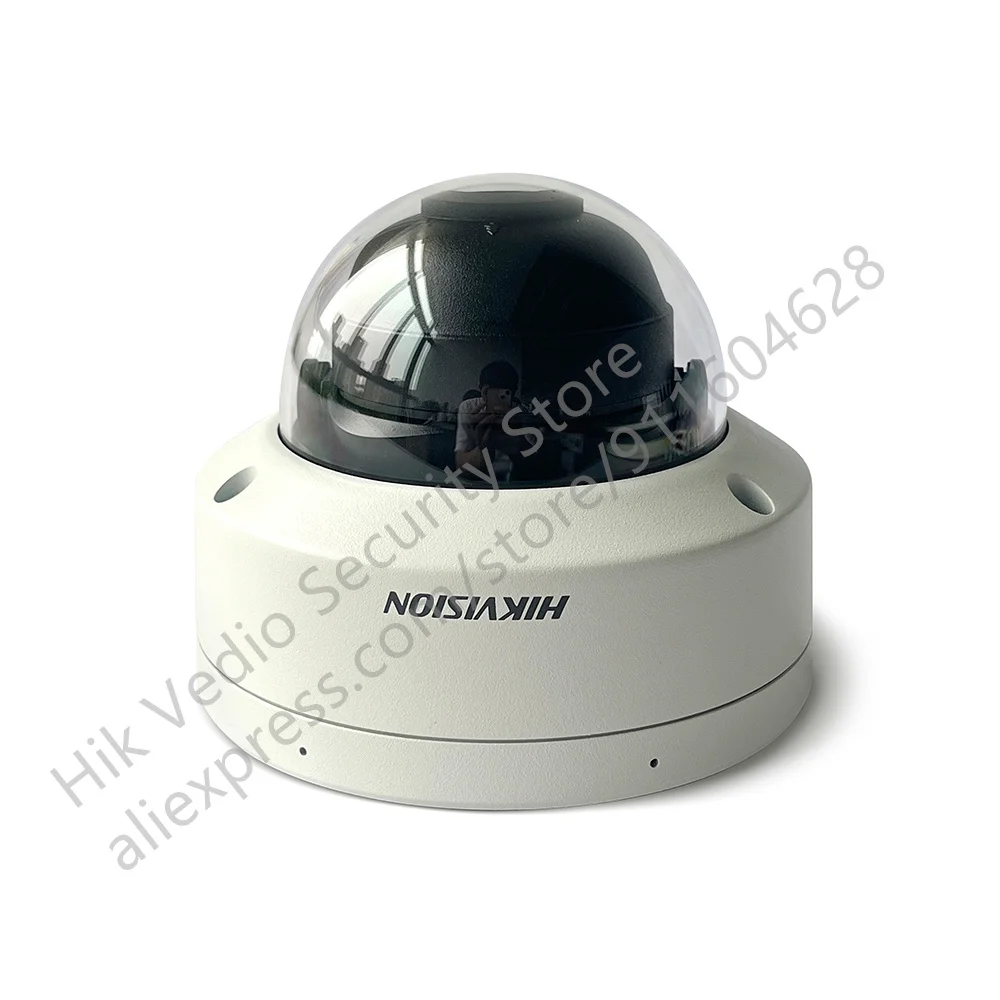 Original Hikvision DS-2CD3186G2-ISU 4K 8 MP AcuSense IR Câmera de rede dome fixa DarkFighter
