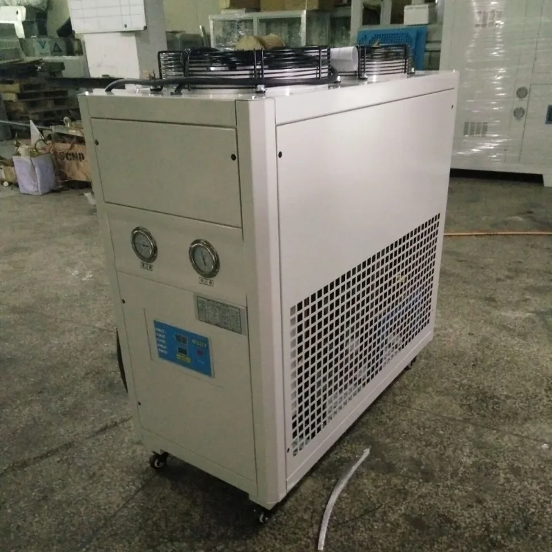5HP industrial air-cooled chiller, conveyor belt cooling section cooling chiller