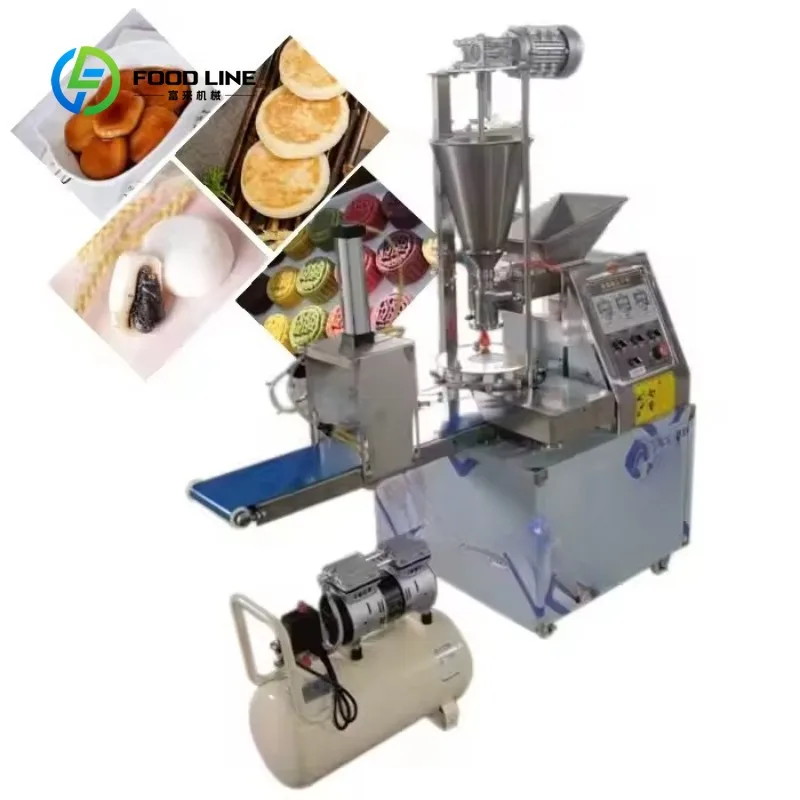 Household Meat Pie Making Machine Small Scale Mochi Making Baozi Dimsum Xiaolongbao Machine Coxinhas Steamed Bun Machine