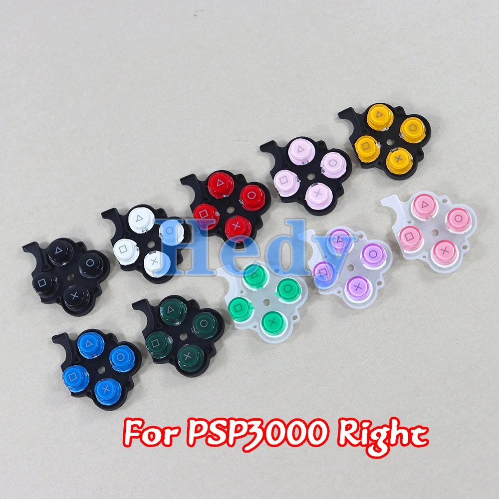 50PCS Right Buttons Replacement For PSP 3000 Function Buttons For PSP3000 Game Console